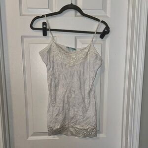 Maurices Cream Sleeveless Fitted Camisole